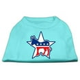 thumbnail image 1 of Democrat Screen Print Shirts Aqua XXL - 18, 1 of 1