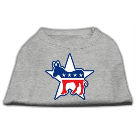 Democrat Screen Print Shirts Grey M - 12