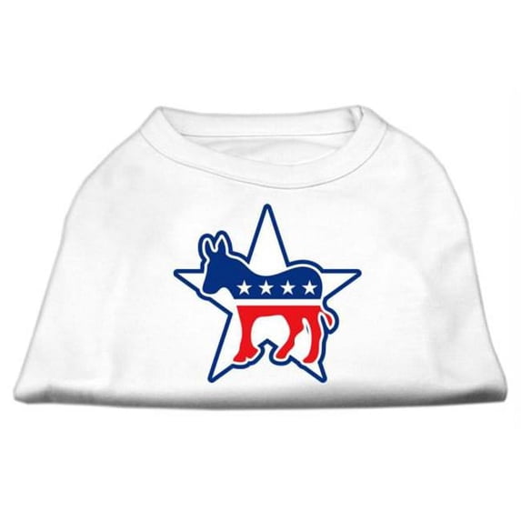Democrat Screen Print Shirts White XL - 16