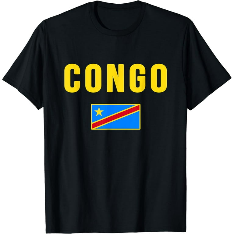 Democratic Republic Of Congo Flag T Shirt Distressed Vintage Democratic Republic Of Congo Flag T Shirt Distressed Vintage