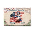 thumbnail image 1 of Democratic Siamese Cat Making Meow Count Election 2024 Horizontal Matte Canvas Poster Cat Lover Kitten Owner Gifts Wall Art Home Decor - 01001, 1 of 5