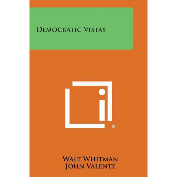 Democratic Vistas (Paperback)