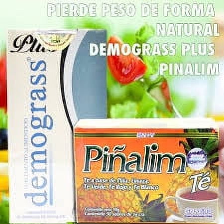 Demograss Plus and Pi?alim Tea Set, Mexican Version, 30 day supply
