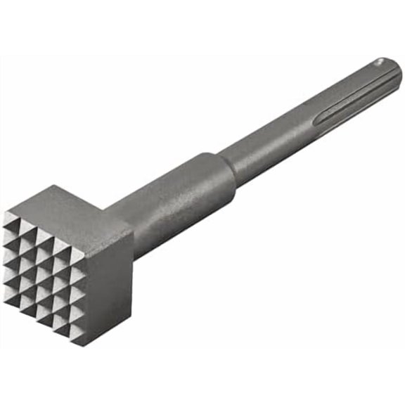 Demolition Bushing Tool Bit, SDS-Max Shank Hammer Chisel For Concrete Masonry and Natural Stone, 25-Tooth Square Bushing Head,1-13/16 Inches Square and 9-1/2 Inches in Length$$Tools & Hardware Other