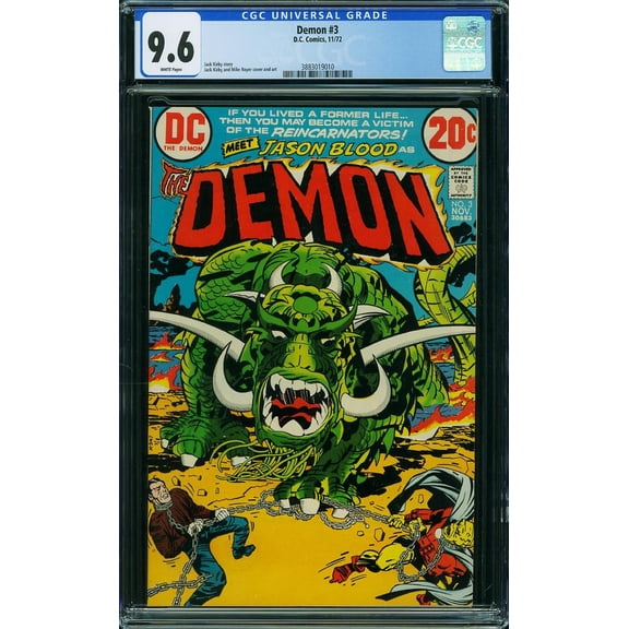 Demon #3 - CGC 9.6 Comic Book
