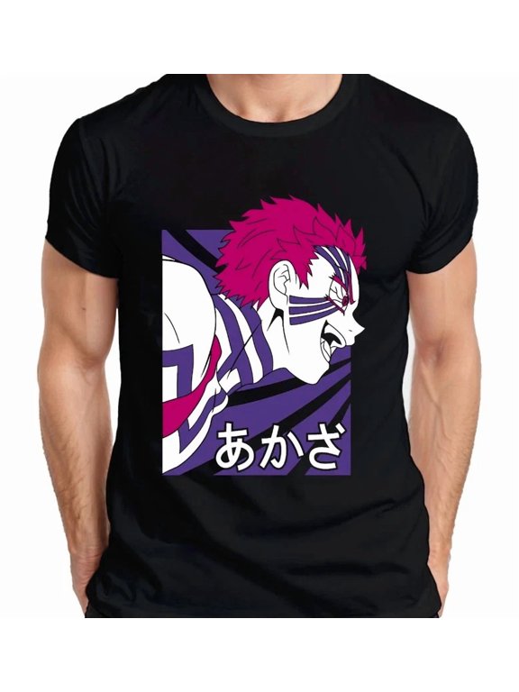 Demon Anime Manga Face Japan Fan Gift Japan Y2K T-shirt