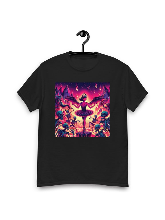 Demon Ballerina Girl | Goth Unisex Classic Tee Size S-5XL