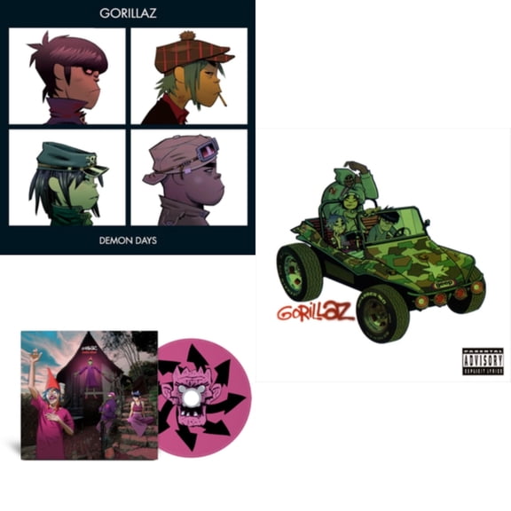 Demon Days & Cracker Island & Gorillaz [CD Bundle]
