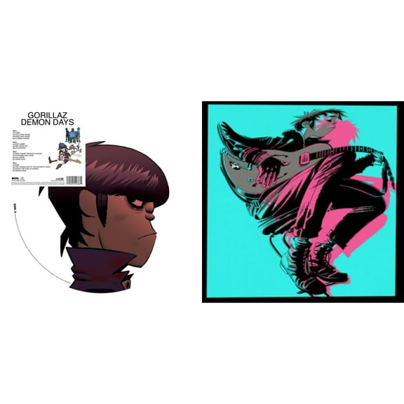 Demon Days & Now Now (180G/Dl Code) [LP Vinyl Bundle]
