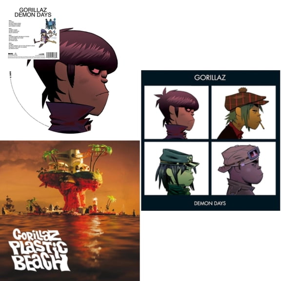 Demon Days (Picture Disc/2LP) & Plastic Beach & Demon Days (2LP)