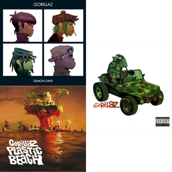 Demon Days & Plastic Beach & Gorillaz [CD Bundle]