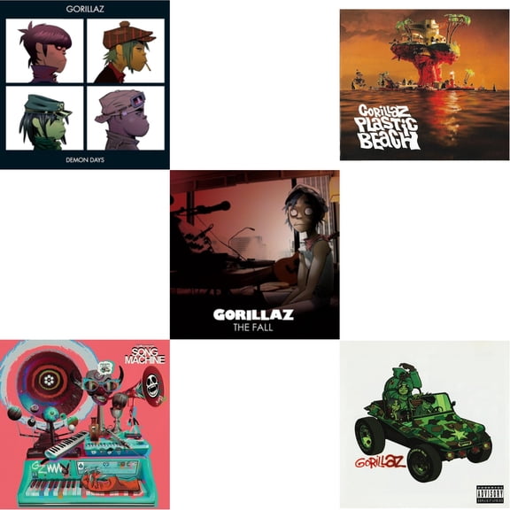 Demon Days & Song Machine: Season One (Deluxe/2CD) & Fall & Plastic Beach & Gorillaz