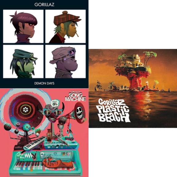 Demon Days & Song Machine: Season One (Deluxe/2CD) & Plastic Beach