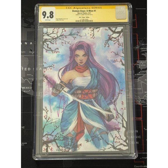 Demon Days: X-Men #1 - CGC 9.8 Comic Book