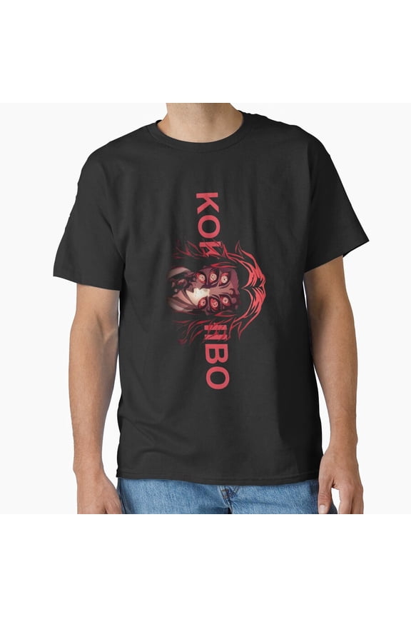 Demon Eyes Kokushibo Intense Stare Version C Graphic Top T-Shirt
