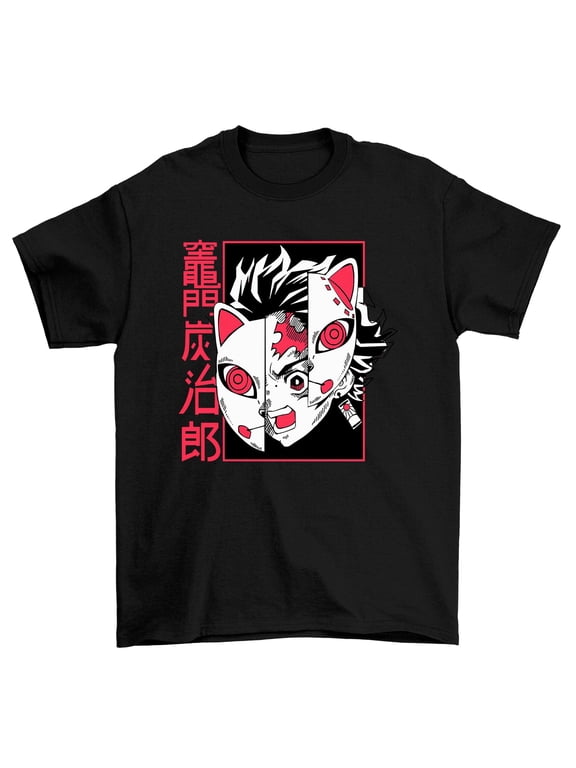 Demon Faces - T-Shirt Anime Tees For all Animation and Comic Fans