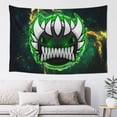 thumbnail image 1 of Demon Geometry Dash Game Tapestry 60*40 Inch Decor Wall Hanging Art Tapestries Mural Banner For Bedroom Livingroom Dormitory, 1 of 9