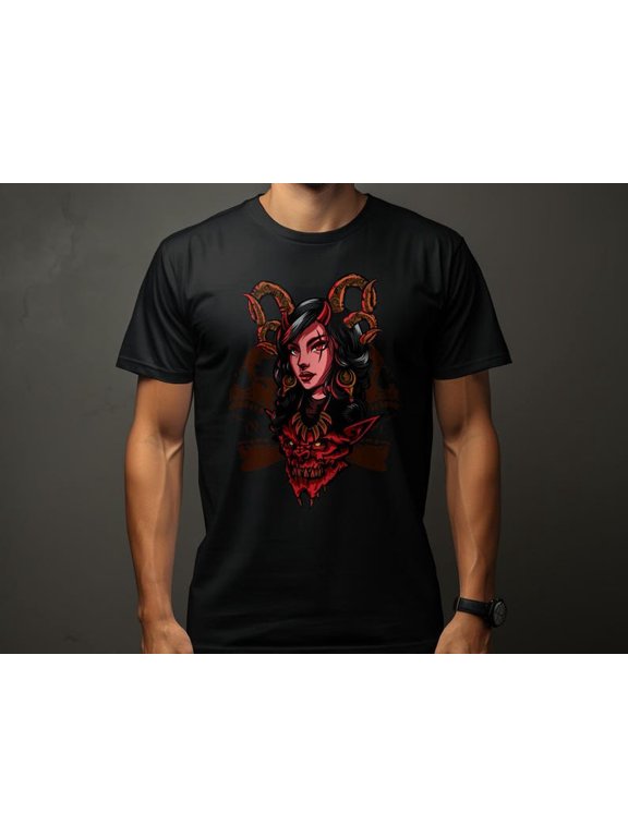 Demon Girl RPG Fantasy Roleplaying Tabletop Gaming T-Shirt
