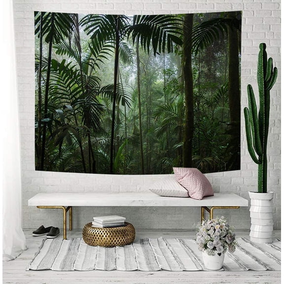 Demon Goat Head Tapestry Pentagram with Demon Tattoo Retro Music Summer for Biker Black Home Decor Wall Hanging Tapestry for Home Room Bedroom Dorm