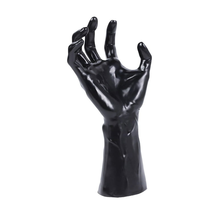 Demon Hand Statue Halloween Black Demon Hands Sculpture Wall