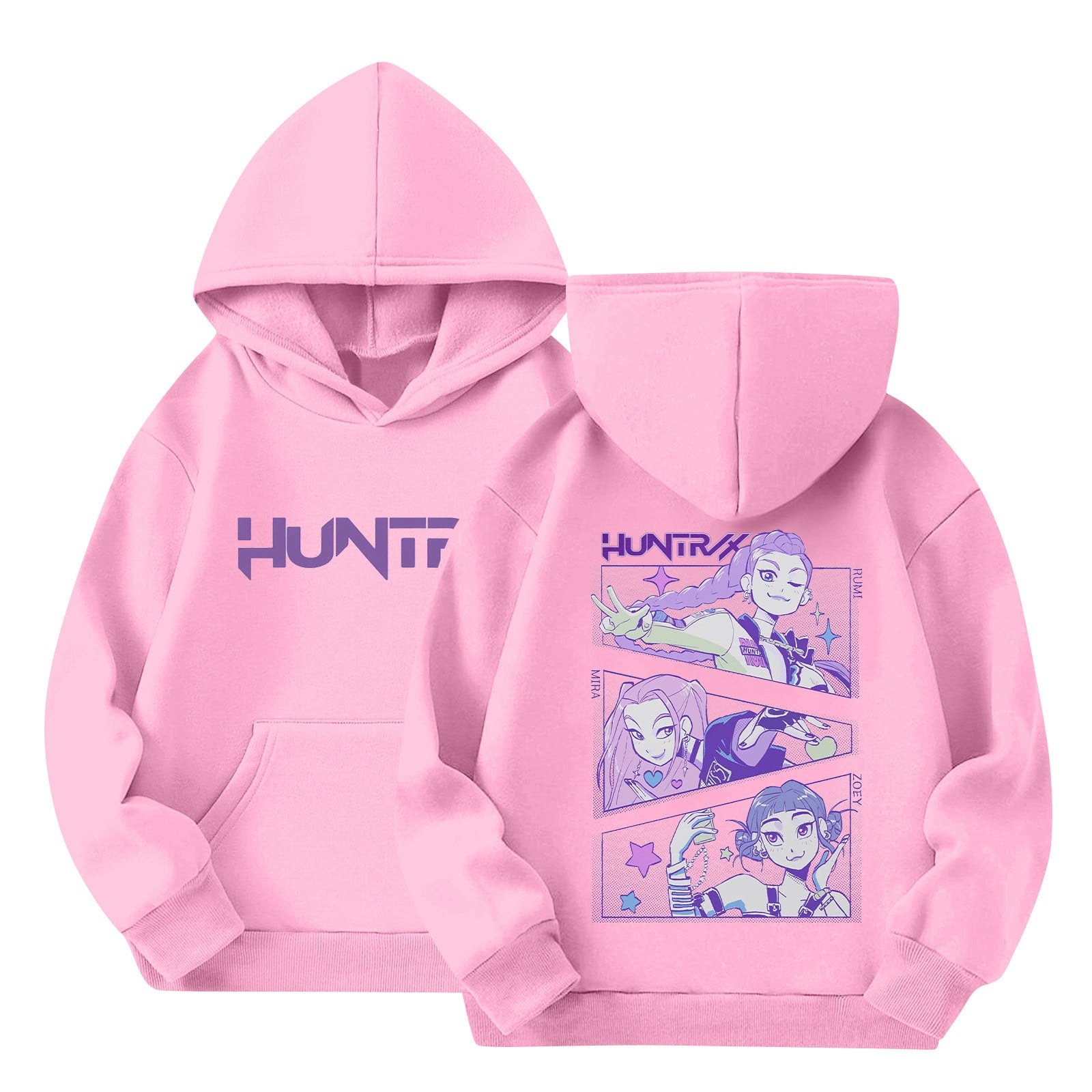 Kpop Demon Hunters Hoodie Sweatshirt Langarm Mädchen Frauen 11 thumbnail image