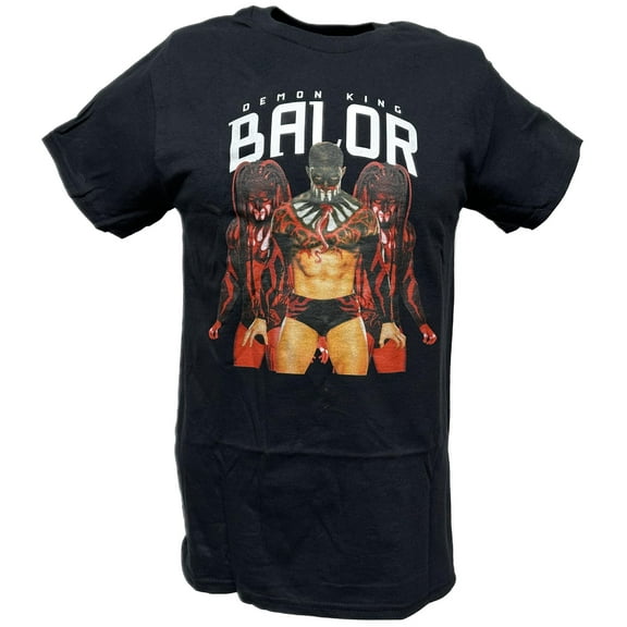 Demon King Finn Balor Mens Black T-shirt