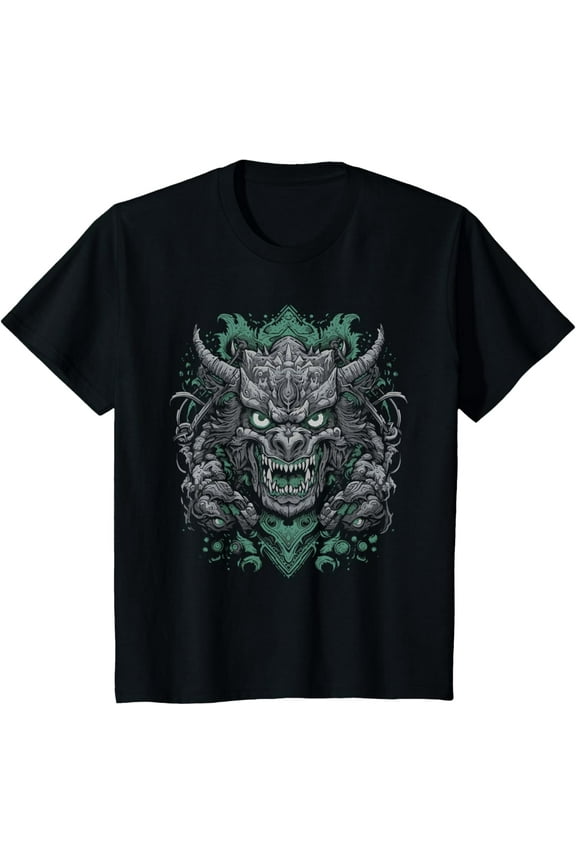 Demon Monster Evil Devil Creature Scary Horror Halloween Boy T-Shirt