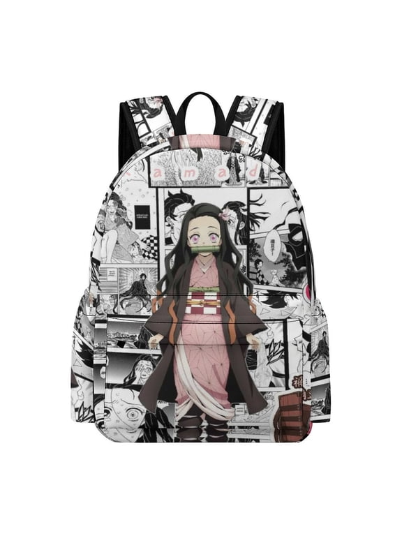 Demon Ne-zuko Slay-er Backpacks Travel Laptop Backpack Lightweight Bookbags Casual Daypack