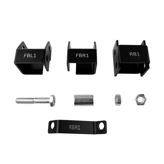 Demon Powersports 2 Inch Bracket Lift Kit (1992-97) Honda TRX300, Increases Ground Clearance & Larger Space Between Tires & Fenders to Be Mounted, Powder Coated for Better Protection, Easy to Install