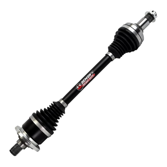 Demon Powersports Front Left Heavy Duty Axle for (2011-14) Arctic Cat 650/MudPro/TRV, Made Up of 4340 Chromoly Steel, in Dual Heat Treated High Strength, Wider Angles & Molybdenum Grease Precision