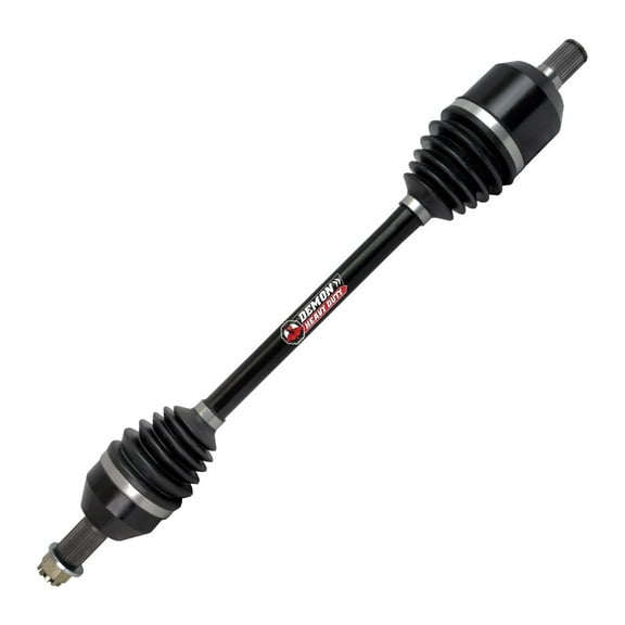 Demon Powersports Front Left Heavy Duty Axle for (2017-21) Can Am Maverick X3/Max, Made Up of 4340 Chromoly Steel, in Dual Heat Treated High Strength, Gives Wider Angles, No Smart-Lok 72 inch Wide