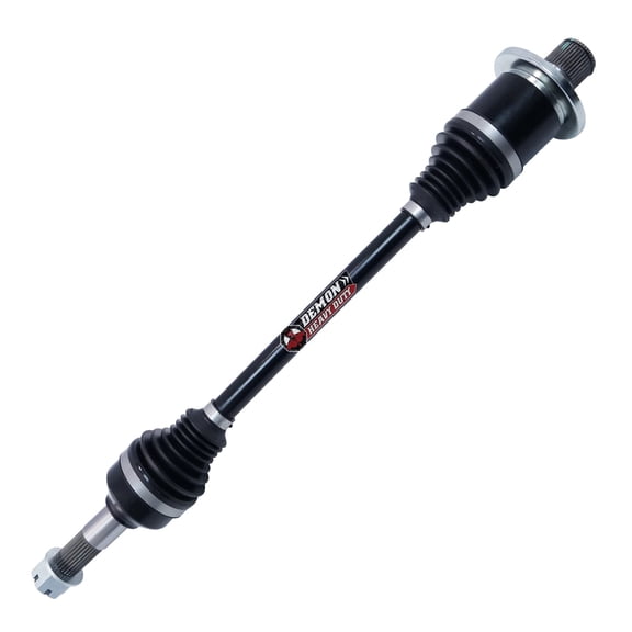 Demon Powersports Front Left/Right Heavy Duty Axle for (2014-19) Arctic Cat Wildcat Trail/1000, Made of 4340 Chromoly Steel, Dual Heat Treated High Strength, Gives Wider Angles & in Molybdenum Grease