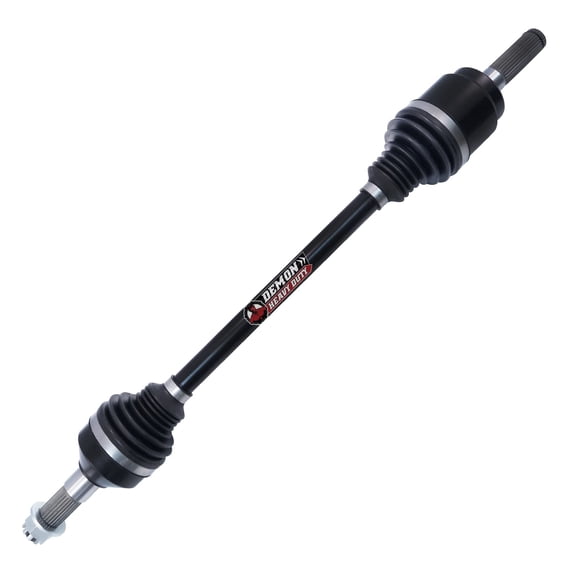 Demon Powersports Front Left/Right Heavy Duty Axle for (2015-19) Arctic Cat Wildcat Sport, Made of 4340 Chromoly Steel, in Dual Heat Treated High Strength, Gives Wider Angles & in Molybdenum Grease