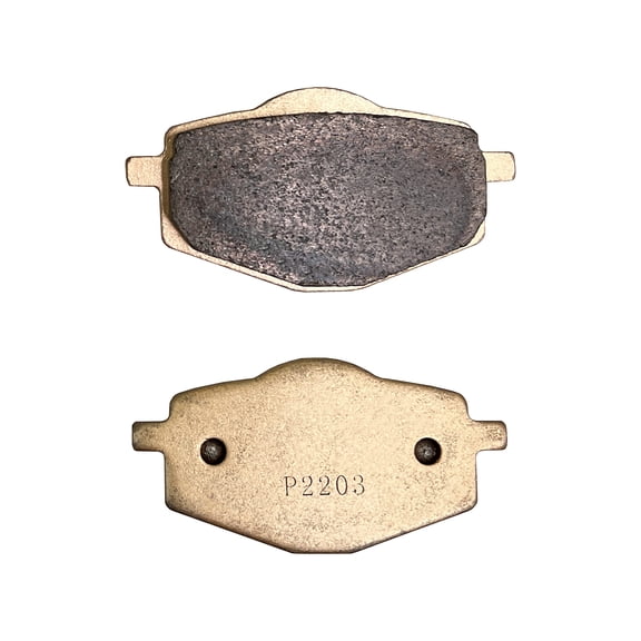 Demon Powersports Front Left/Right Sintered Brake Pads for (1985-89) Yamaha Tri-Z/Banshee/Warrior, Built With High Density Sintered Metallic Material For Better Grip & Reduced Brake Fade, Longer Life