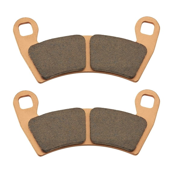 Demon Powersports Front Left/Right Sintered Brake Pads for (2014-16) Yamaha Viking/Adventurer/Concierge/Maverick/Commander/THE DRIVE, Built In High Density Sintered Metallic Material For Better Grip