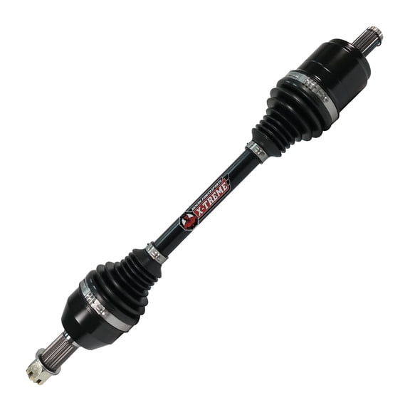 Demon Powersports Front Left/Right Xtreme Heavy Duty Axle (2009-20) Polaris RZR/Sportsman/Scrambler, in 4340 Chromoly Steel Re-Engineered Cage Design, Larger Components, Dual Heat Treated Strength