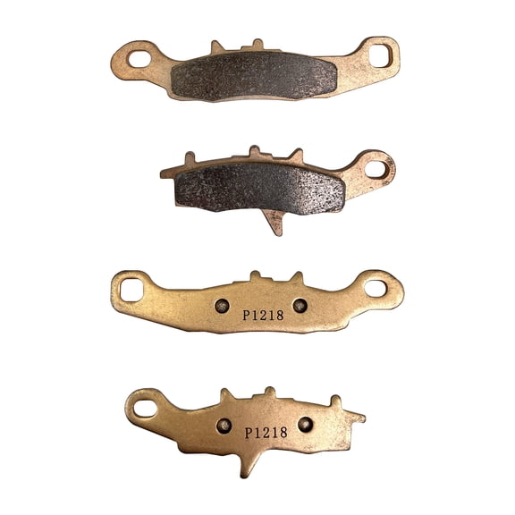 Demon Powersports Front Left Sintered Brake Pads (2002-03)(2005-14) Kawasaki Prairie/Brute Force/KFX, Built In High Density Sintered Metallic Material For Better Grip, Reduced Brake Fade, Longer Life