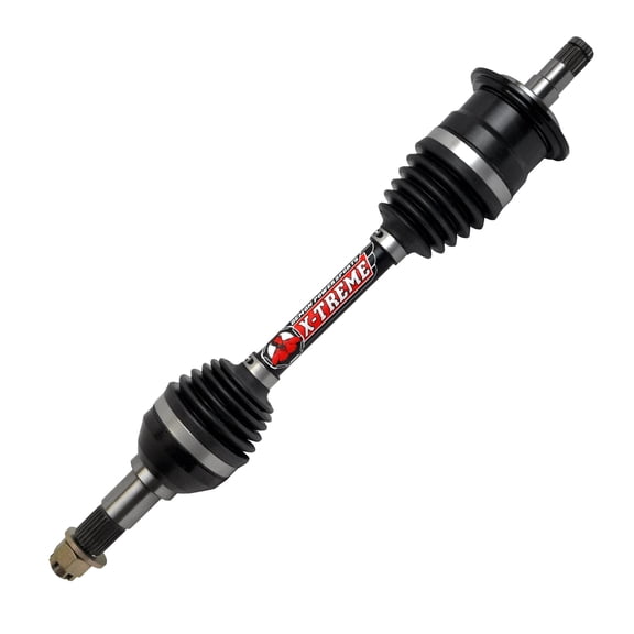 Demon Powersports Front Left Xtreme Heavy Duty Axle (2013-21) Can Am Outlander/Renegade, In 4340 Chromoly Steel Re-Engineered Cage Design, Larger Components & Dual Heat Treated to Increase Strength