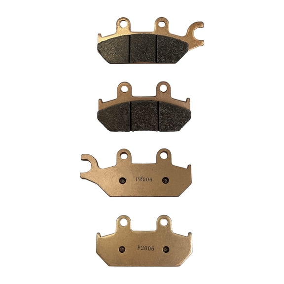 Demon Powersports Front/Rear Left Sintered Brake Pads for (2013) (2018-21) Can Am Outlander/Renegade, High Density Sintered Metallic Material For Better Grip, Reduced Brake Fade And Instant Braking