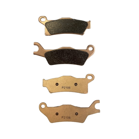 Demon Powersports Front/Rear Right Sintered Brake Pads for (2013) (2018-21) Can Am Outlander/Renegade, High Density Sintered Metallic Material For Better Grip, Reduced Brake Fade And Instant Braking