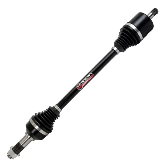 Demon Powersports Rear Left Heavy Duty Axle for (2020-22) Can Am Defender HD8/HD9/HD10/Max, Made of 4340 Chromoly Steel, Dual Heat Treated High Strength, Wider Angles & In Molybdenum Grease Precision