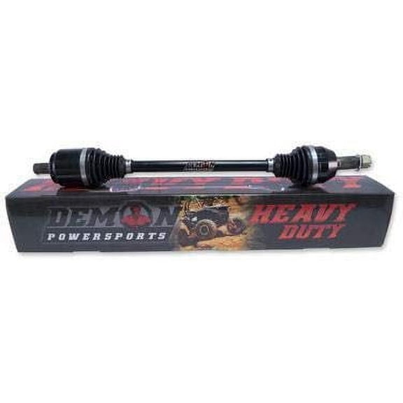 Demon Powersports Rear Left/Right Heavy Duty Axle for (2004-16) Kubota RTV900/1100/1140, Made of 4340 Chromoly Steel, in Dual Heat Treated High Strength, Wider Angles & in Molybdenum Grease Precision