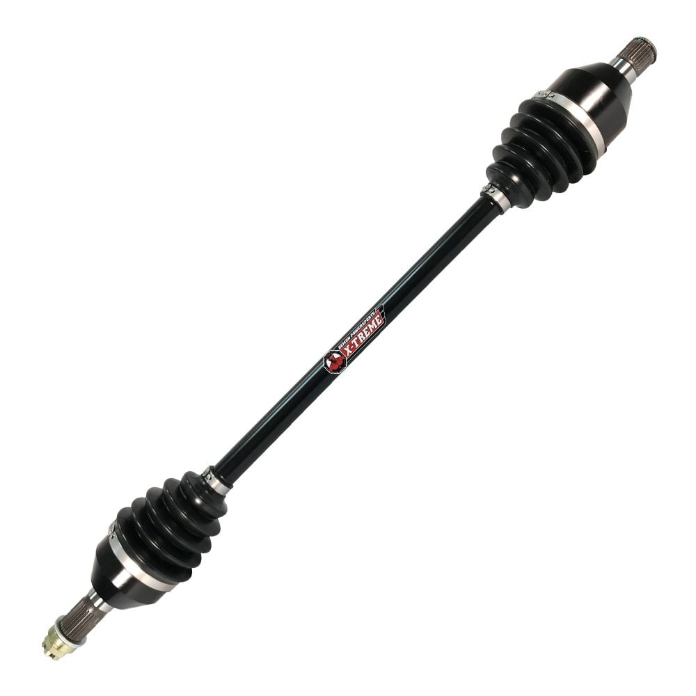 Demon Powersports Rear Left/Right Xtreme Heavy Duty Axle for (2017-21) Can Am Maverick X3/X3 MAX, 4340 Chromoly Steel Re-Engineered Cage Design \u0026 In Dual Heat Treated to Increase Strength 64 Inch Wide