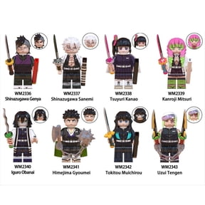 Demon Slay Kimetsu no Yaiba Custom Building Block X 8 Sets 2