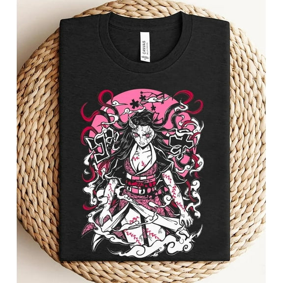 Demon Slay Shirt, Nezuko Shirt, Anime Graphic Tees, Gift For Him, Gift For Her