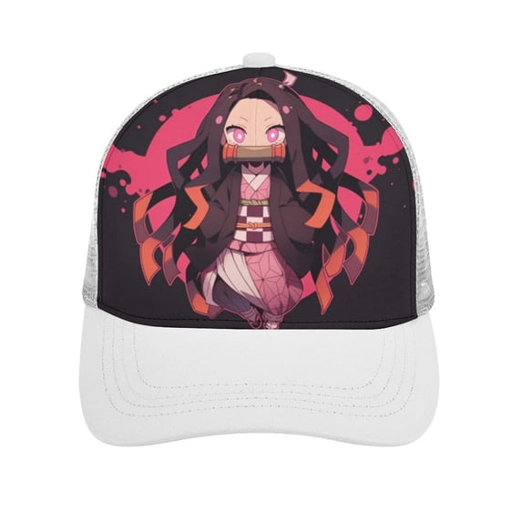 Demon Slayer Adult Baseball Cap Adjustable Sun Visor Hat Prints Trucker Hats Skull Cap Headwear for Men Women