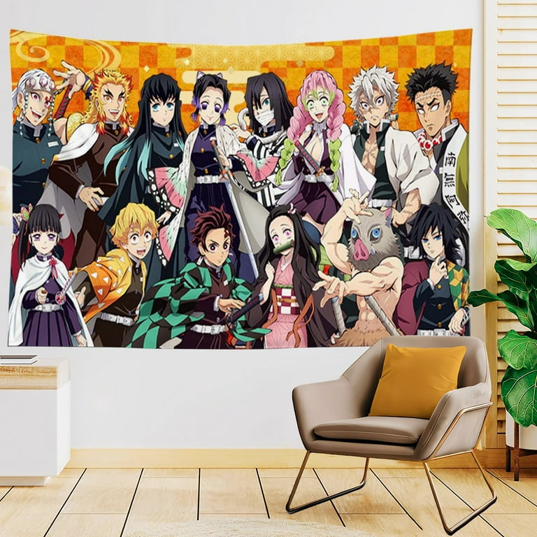 Demon Slayer Anime Backdrop Classics Photography Background for
