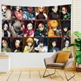 thumbnail image 1 of Demon Slayer Anime Backdrop Classics Photography Background for Bedroom Hall Dormitory Living Room Hanging (70.86x59.05inch) #05, 1 of 8