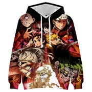 Demon Slayer Anime Hoodies for Men Cartoon Sweatshirt Women Youth Oversized Pullover Gothic Harajuku Streetwear