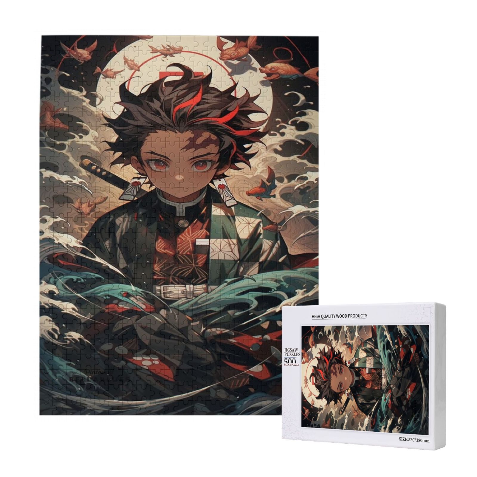 Demon Slayer Anime Jigsaw Puzzles for Boy girl teen 300/500/1000 Pieces